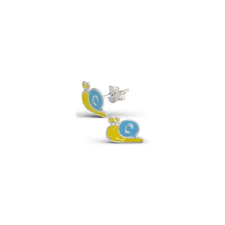 Schnecke Ohrringe in Silber