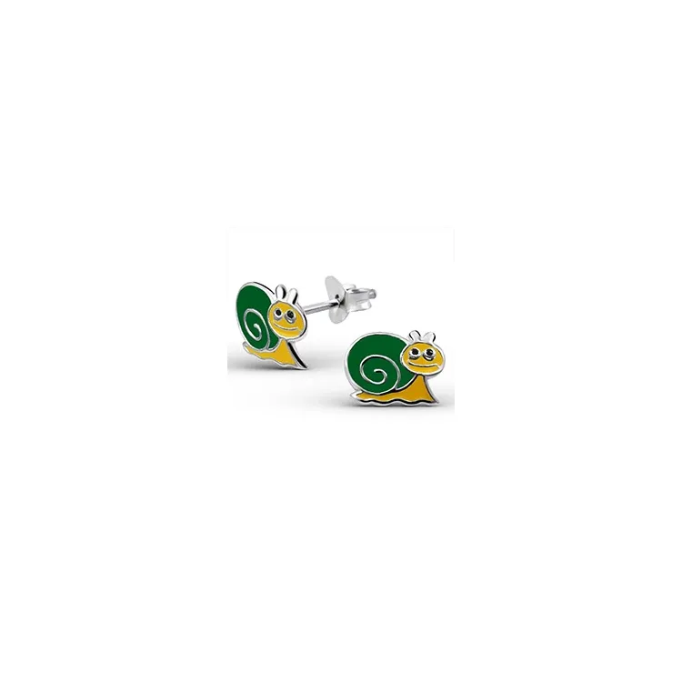 Schnecke Ohrringe in Silber