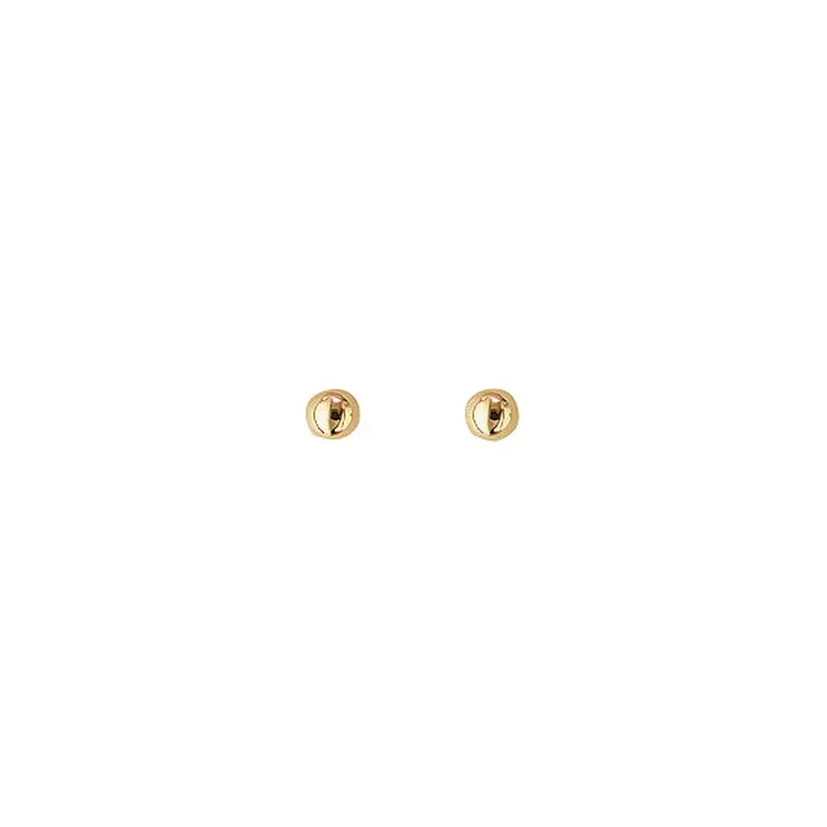 3 mm Aagaard Kugel Ohrringe in 9 Karat Gold