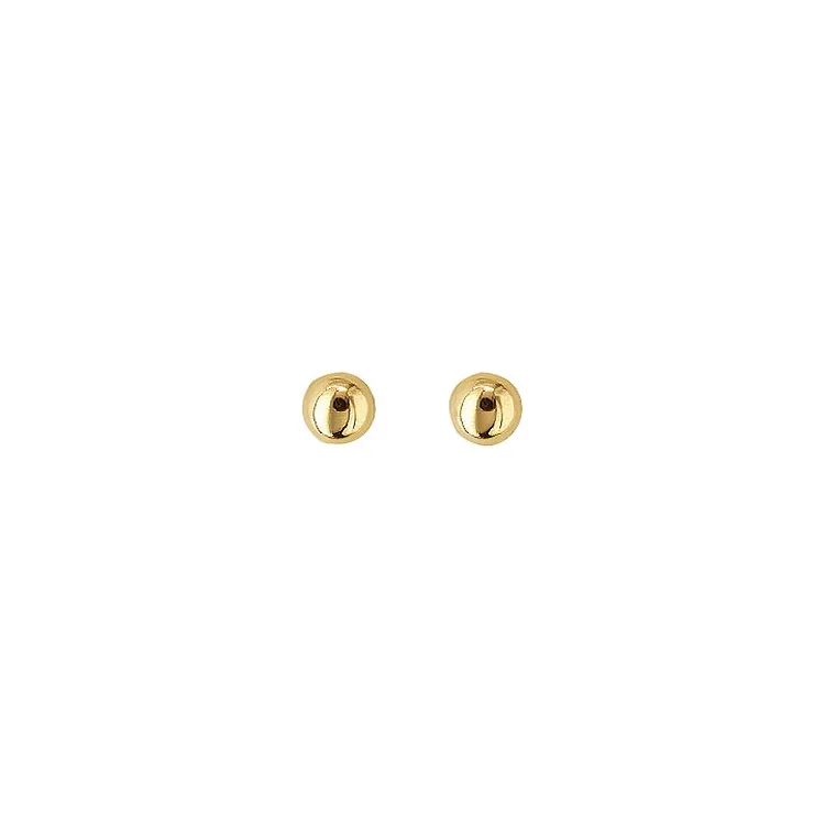 5 mm Aagaard Kugel Ohrring in 9 Karat Gold