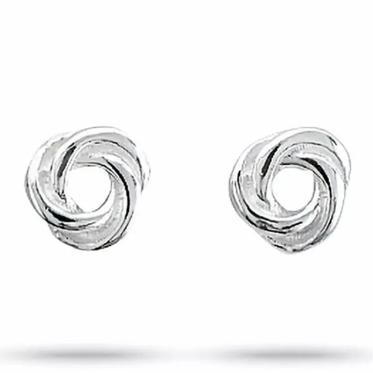 Aagaard Knoten Ohrringe in Silber