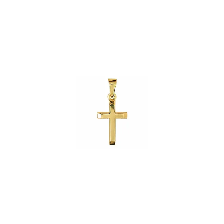Aagaard Kreuz Anhänger in 14 Karat Gold