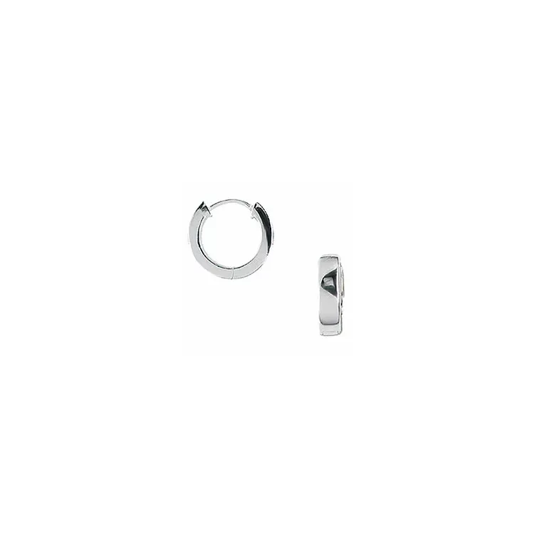 12 mm Aagaard Kreole in Silber