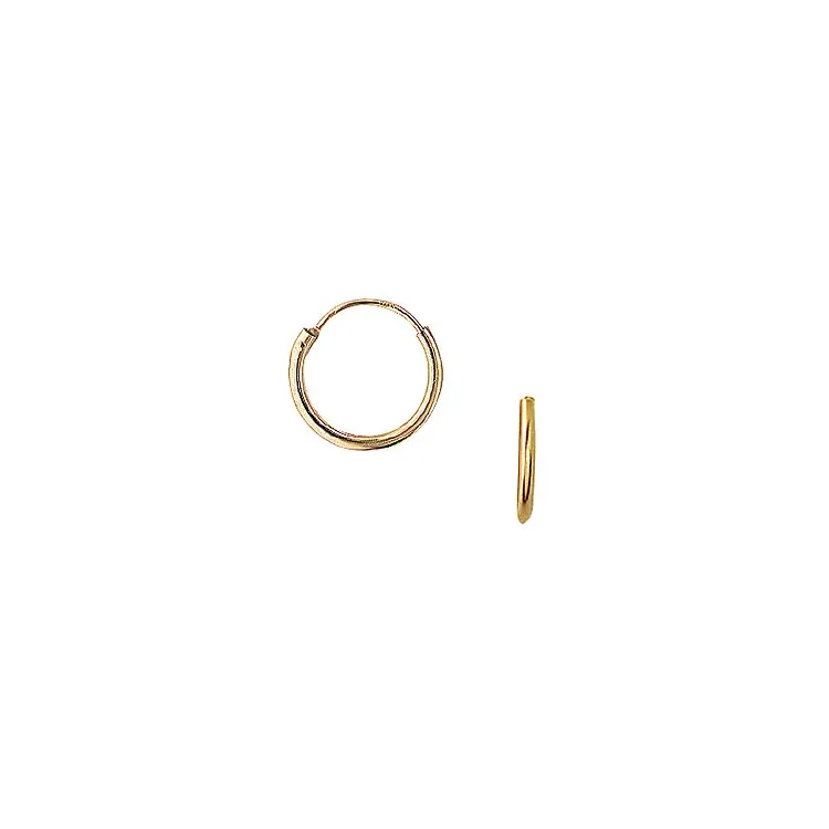 12 mm Aagaard Kreole in 8 Karat Gold
