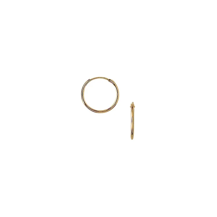 16 mm Aagaard Kreole in 8 Karat Gold