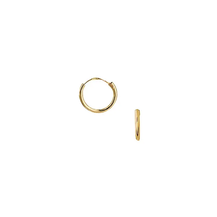 10 mm Aagaard Kreole in 14 Karat Gold