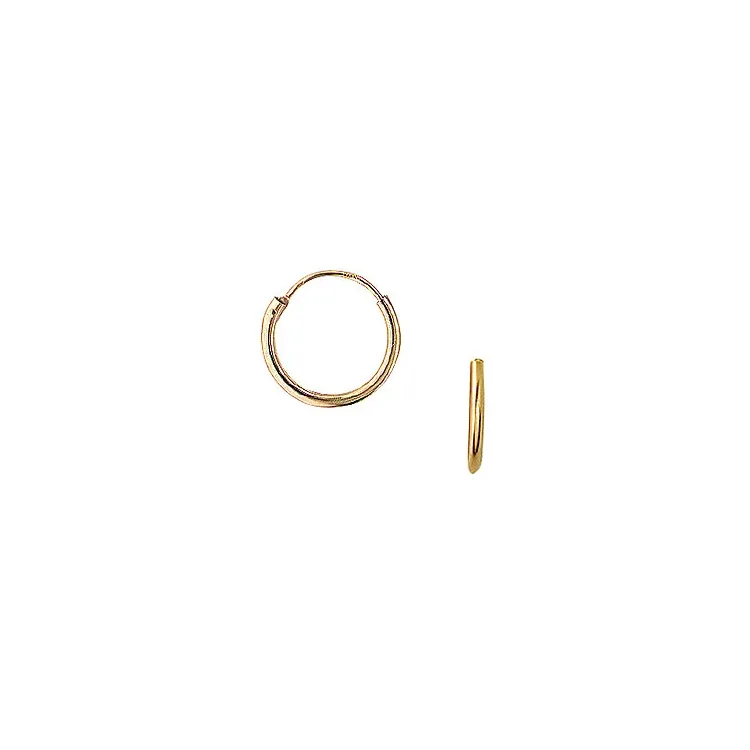 12 mm Aagaard Kreole in 14 Karat Gold
