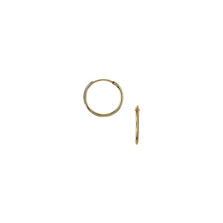 16 mm Aagaard Kreole in 14 Karat Gold