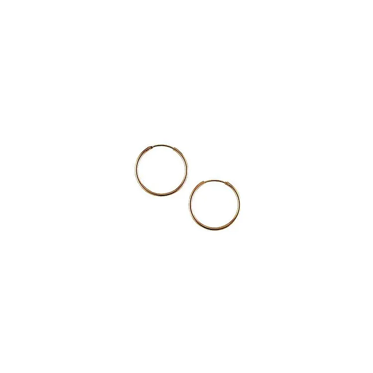 25 mm Aagaard Kreole in 14 Karat Gold