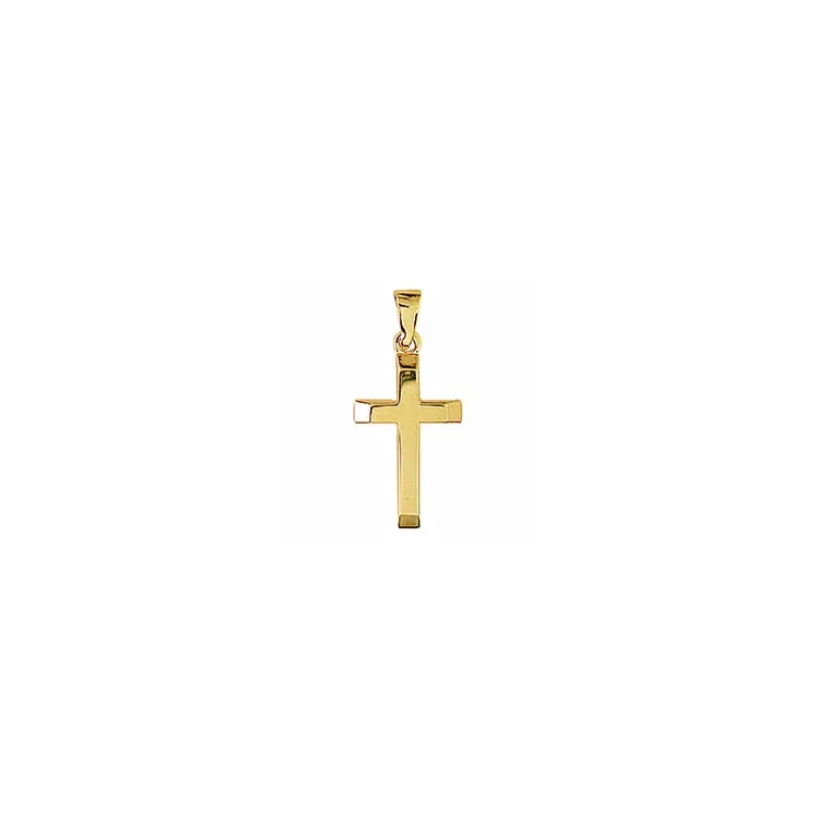 Aagaard Kreuz Anhänger in 8 Karat Gold