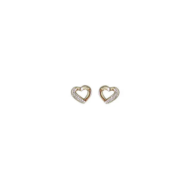 Aagaard Diamantohrringe in 14 Karat Gold mit Diamant 