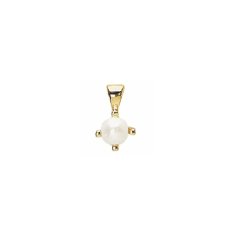 Aagaard Perle Anhänger in 8 Karat Gold