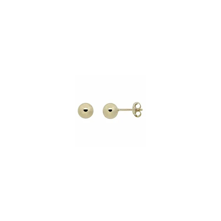 6 mm Støvring Design Kugel Ohrringe in 8 Karat Gold