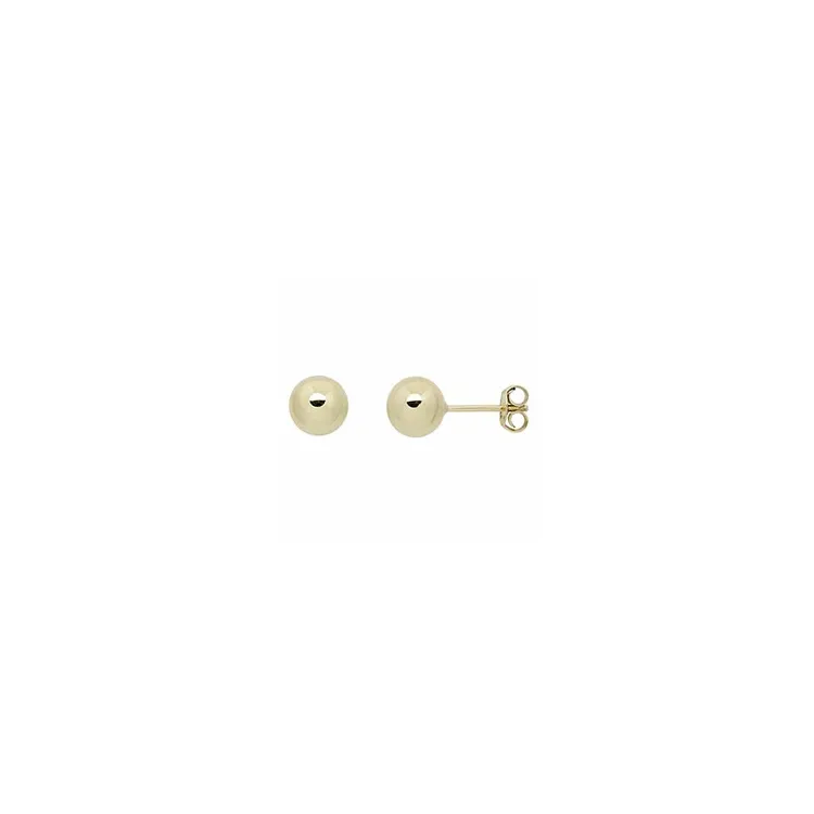 7 mm Støvring Design Kugel Ohrringe in 8 Karat Gold