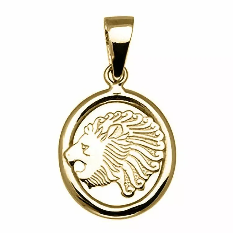 Støvring Design Löwe Anhänger in 8 Karat Gold