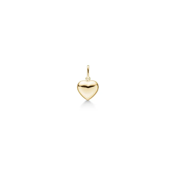 Støvring Design Herz Anhänger in 8 Karat Gold