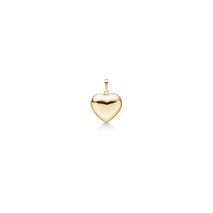 Støvring Design Herz Anhänger in 8 Karat Gold