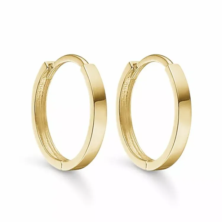 15 mm Støvring Design Kreole in 8 Karat Gold