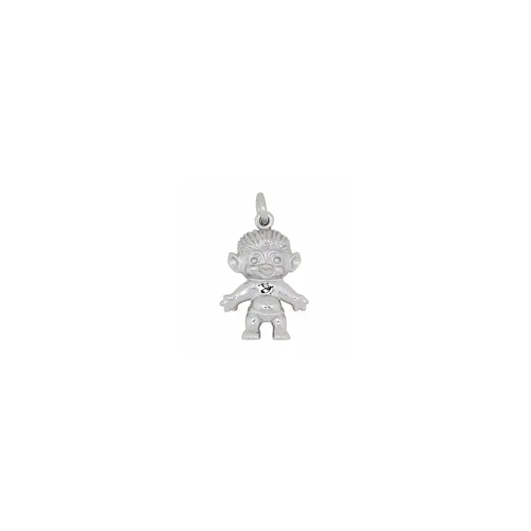 Siersbøl Troll Anhänger in Silber