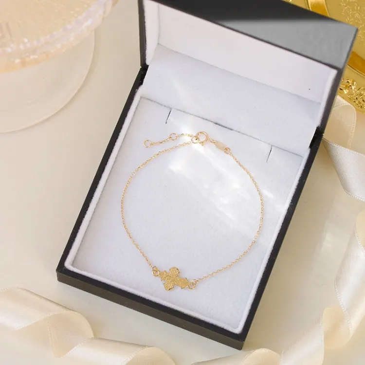 13 x 8 mm Siersbøl Dagmarkreuz Armband in 9 Karat Gold