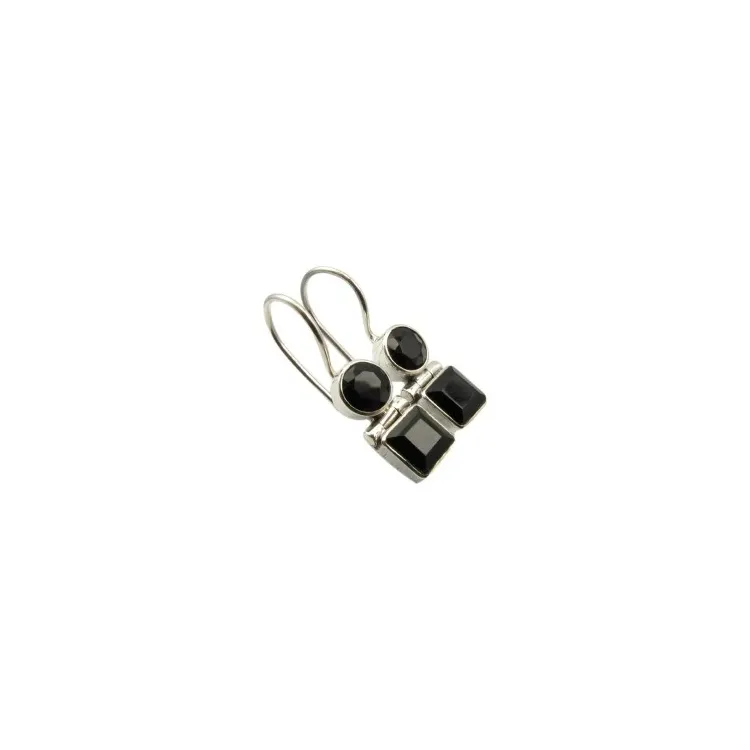 lange Ohrringe in Silber