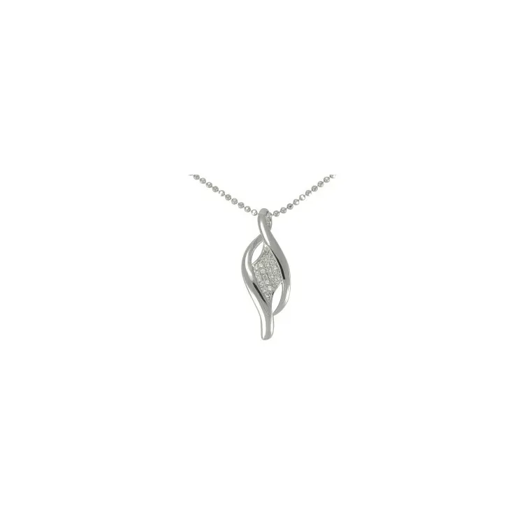 Zirkon Anhänger aus Silber