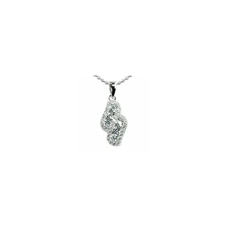 Zirkon Anhänger aus Silber