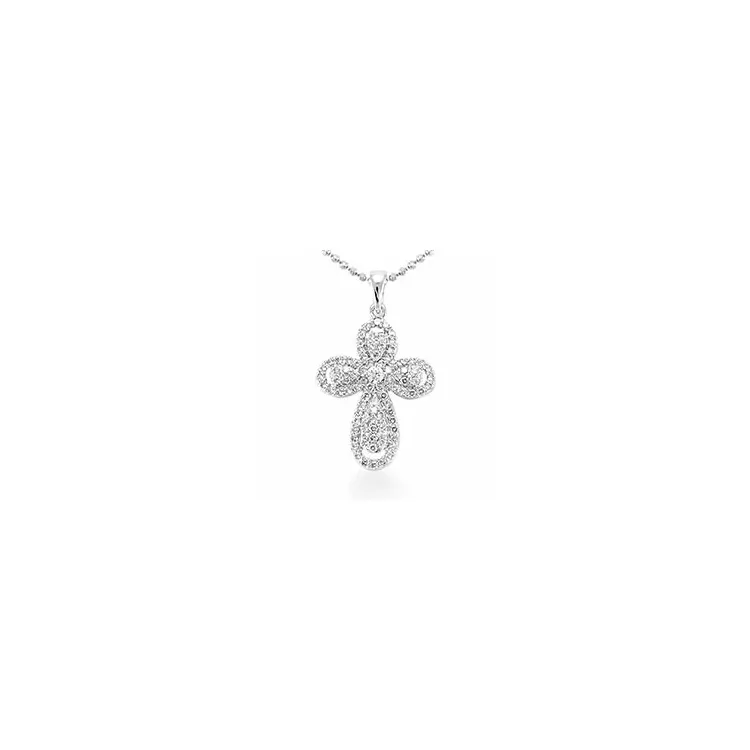 Kreuz Anhänger aus Silber
