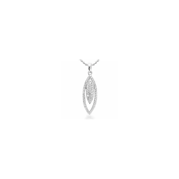 Zirkon Anhänger aus Silber