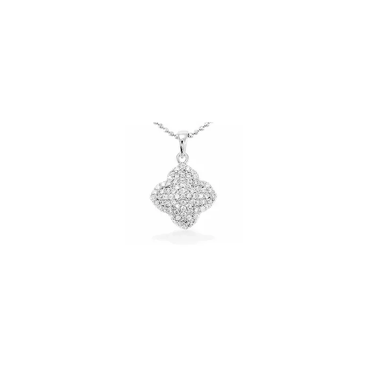 Blumen Anhänger aus Silber