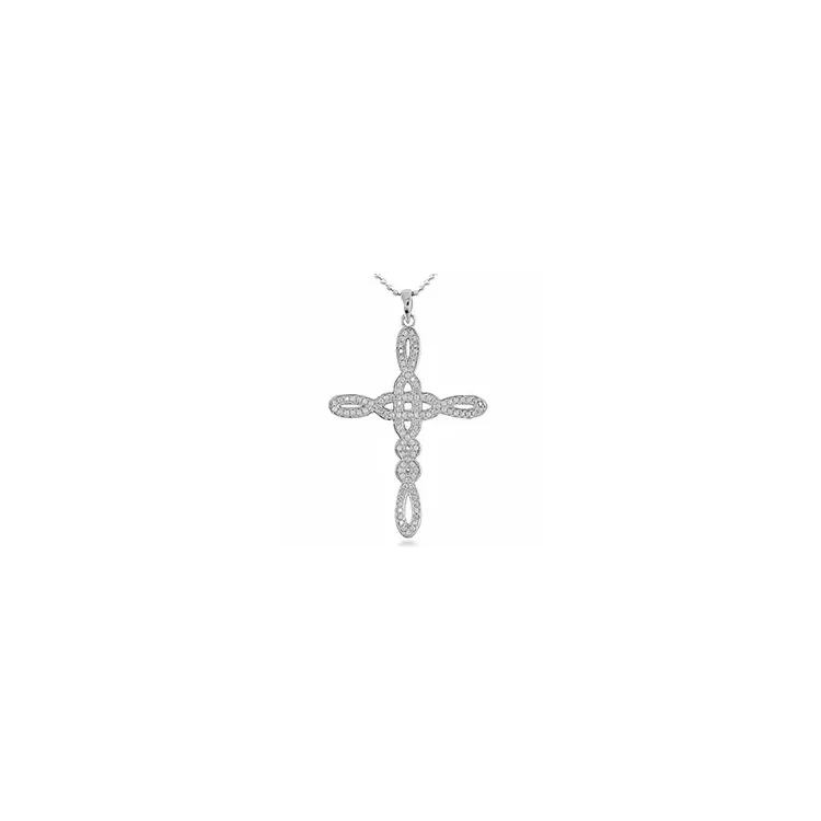 Kreuz Anhänger aus Silber