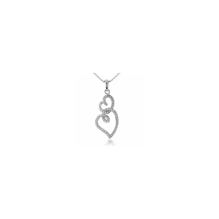 Herz Anhänger aus Silber