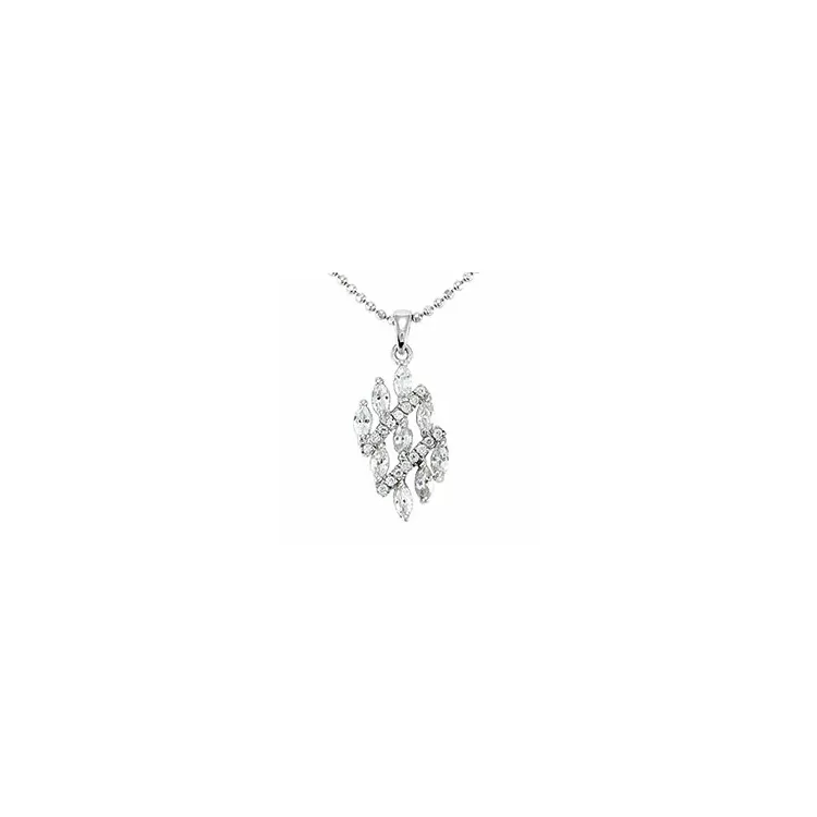 Zirkon Anhänger aus Silber