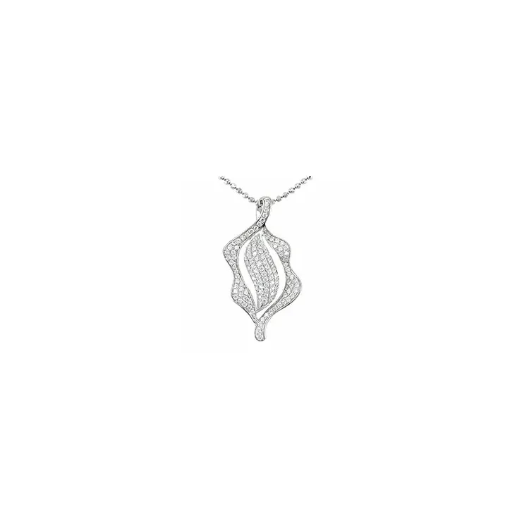 Zirkon Anhänger aus Silber