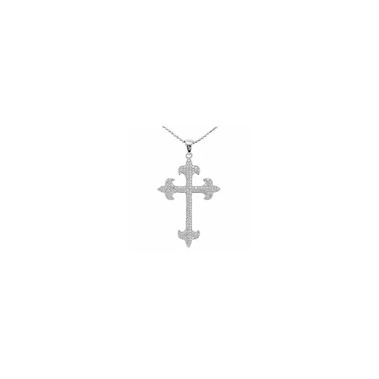 Kreuz Anhänger aus Silber
