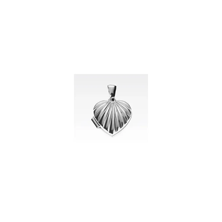 Herz Medaillon aus Silber