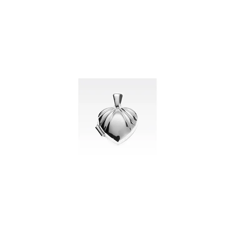 Herz Medaillon aus Silber