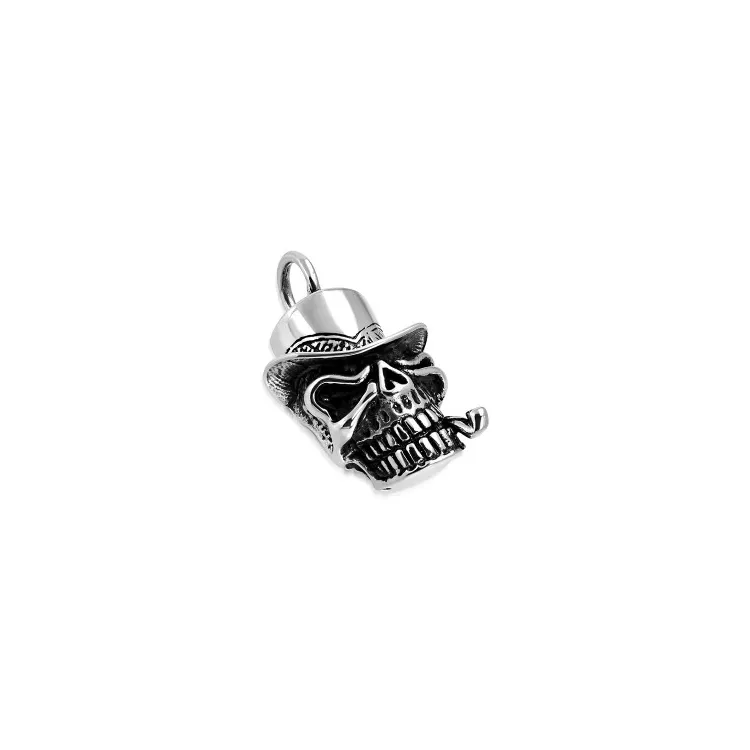 Totenkopf Anhänger aus Stahl