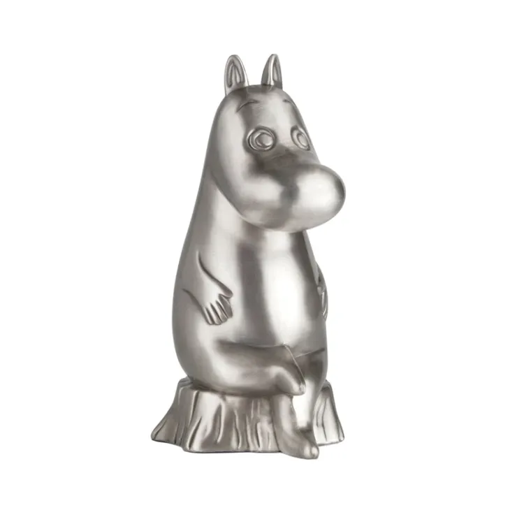 Taufgeschenk: Mumin Sparschwein in verzinnt  Modell: 270-76400