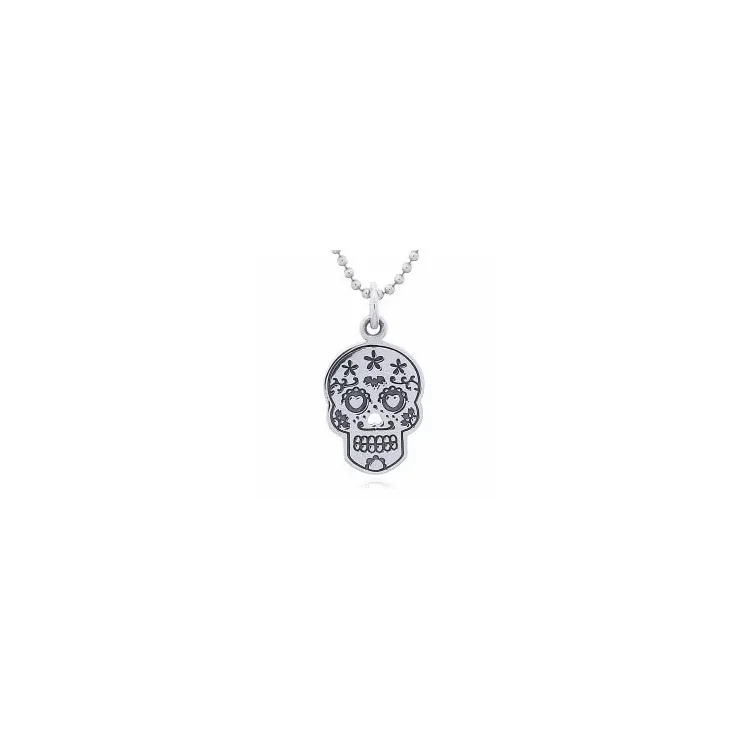 Totenkopf Anhänger aus Silber