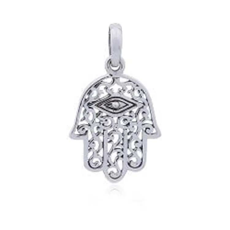 Hamsas Hand Anhänger aus Silber