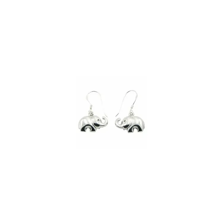 Elefant Ohrringe in Silber
