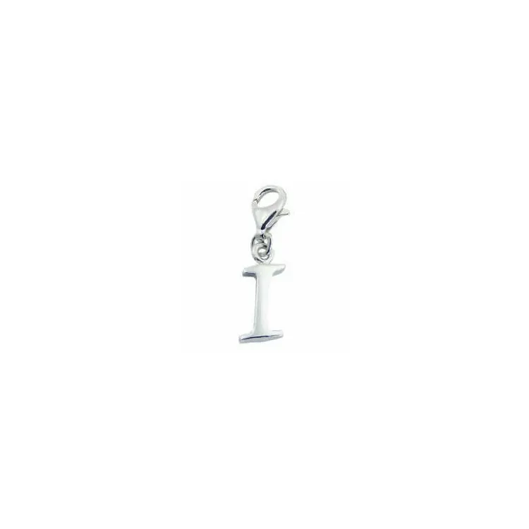 Charm Anhänger aus Silber Buchstabe I