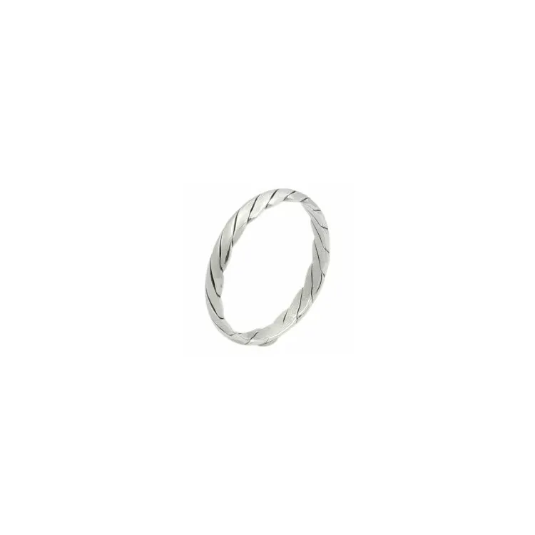 Kollektionsmuster Ring mit Fehlern aus Silber