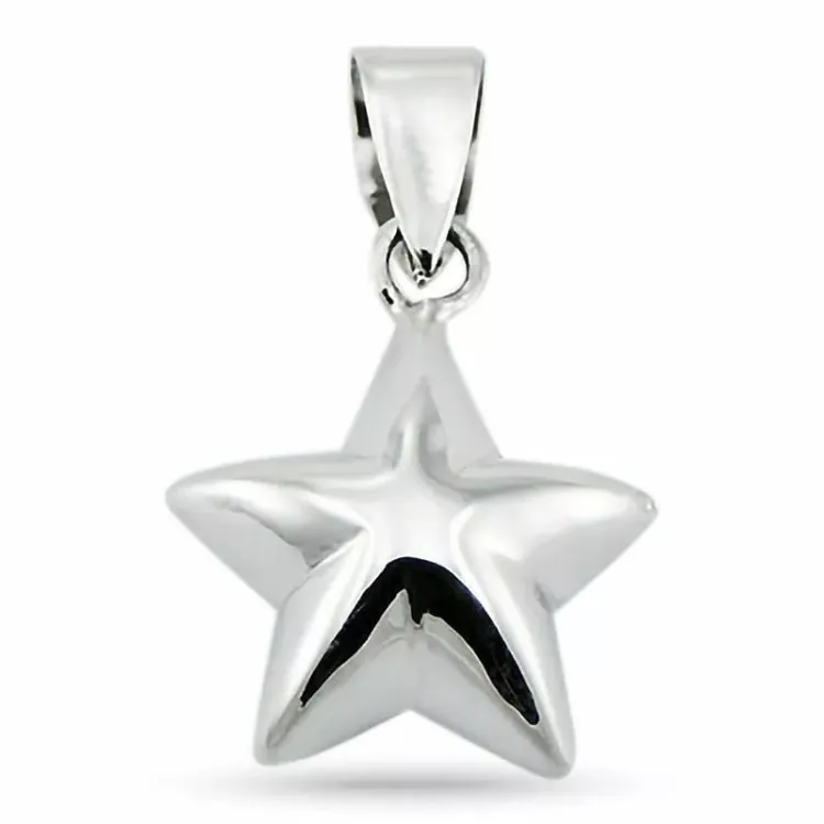 Stern Anhänger aus Silber
