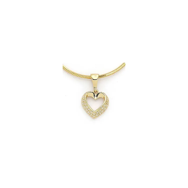 Herz Anhänger aus 14 Karat Gold