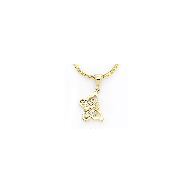 Schmetterlinge Anhänger aus 14 Karat Gold