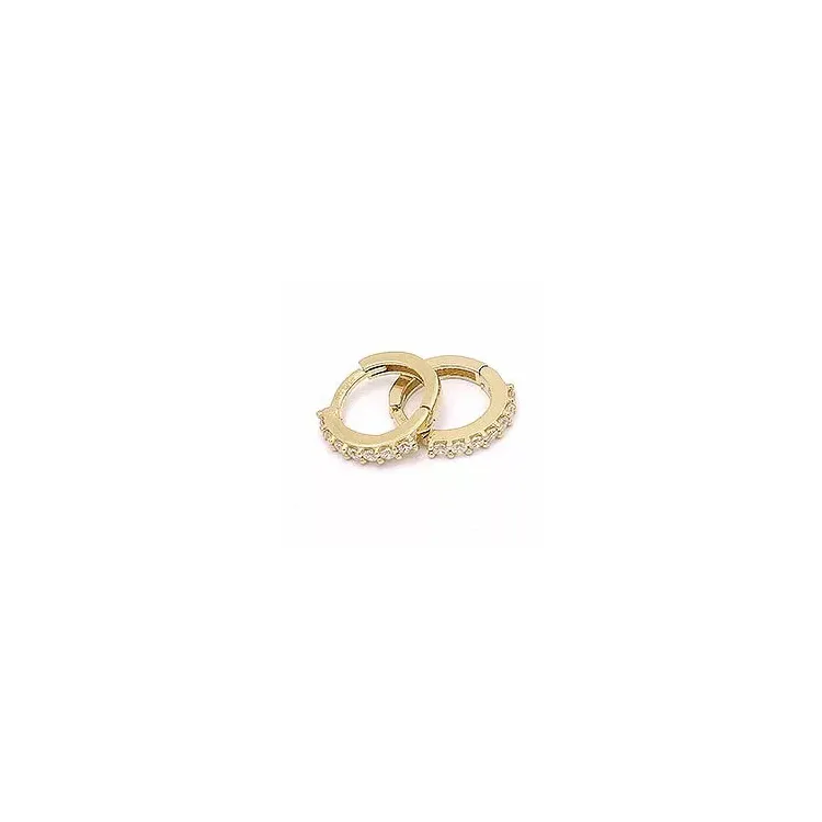 Kreolenohrringe in 14 Karat Gold mit