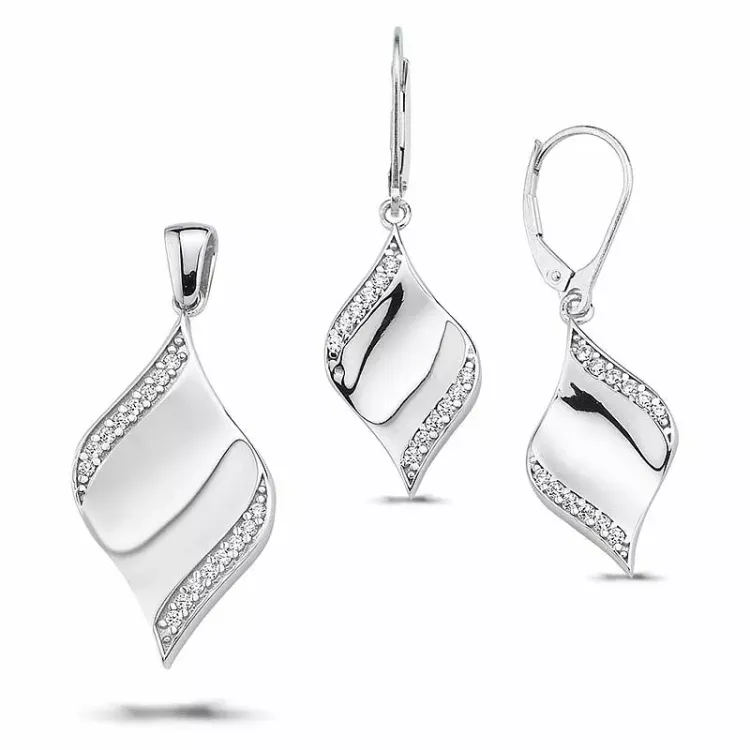Set aus Silber ohne Halskette
