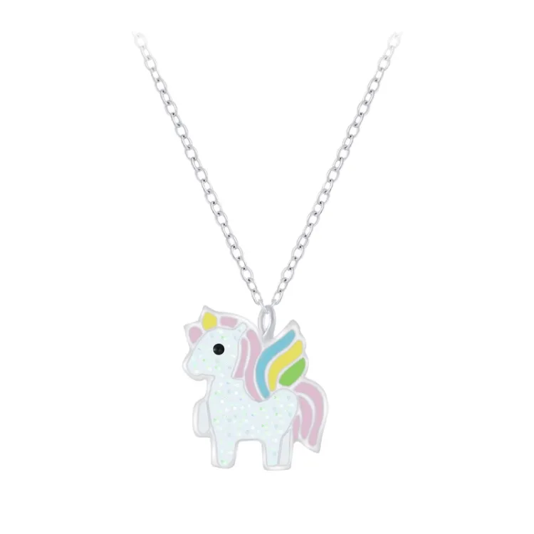 einhorn Halskette aus Silber - Little Ones